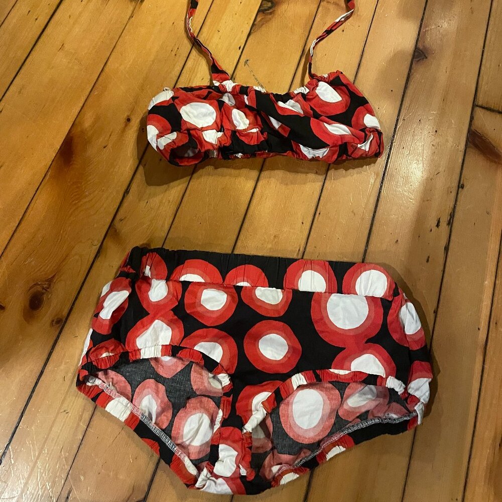 60's style vintage HM bikini - A tribute to Marimekko